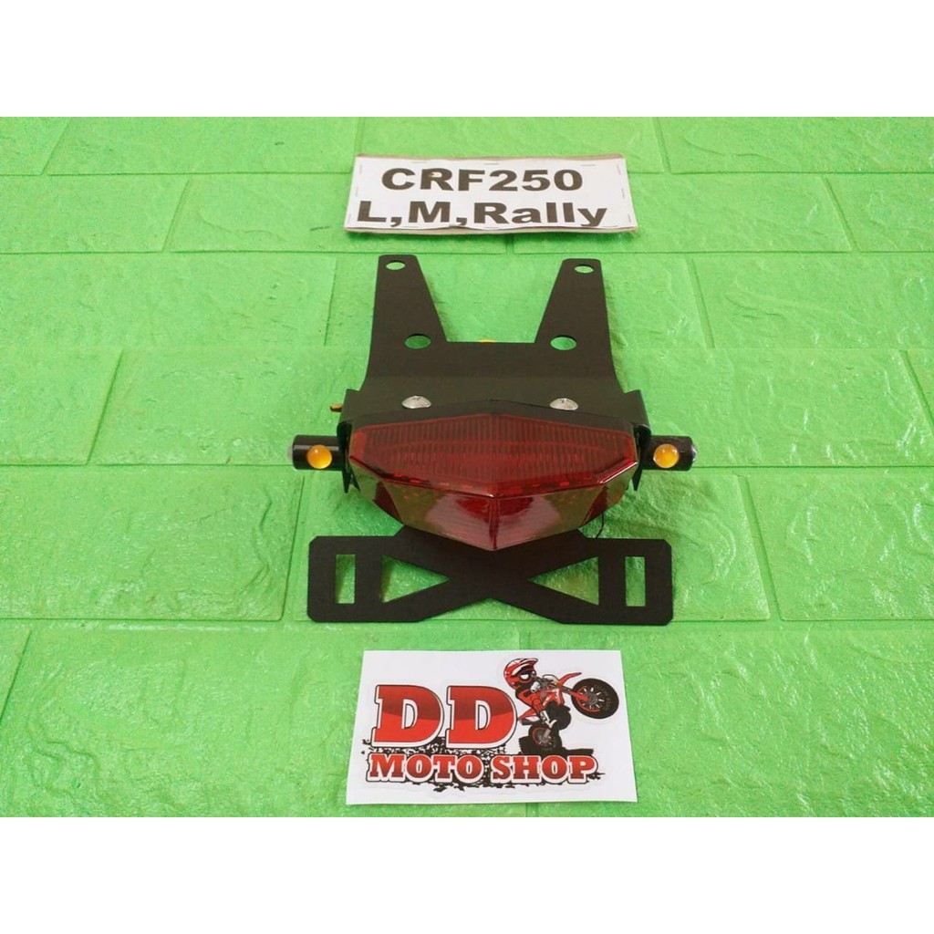 ท้ายสั้น CRF250 L M RALLY #โครงเหล็กหนา 1.2 mm #แบบใส่ไฟเลี้ยวตาแมว #ท้ายcrf250l crf250m crf250rally