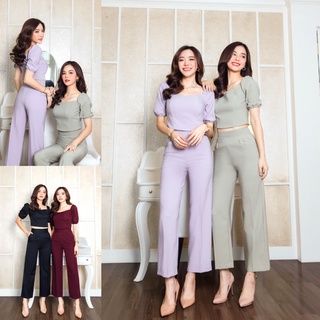 Set เสื้อ + กางเกง MNS005 Top + MNS006 Pants | กรอกโค้ด WBTXQW ลดเพิ่ม60฿ | Miniset.Style