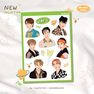 สติ๊กเกอร์ WAY V-Sticker diecut WAY V