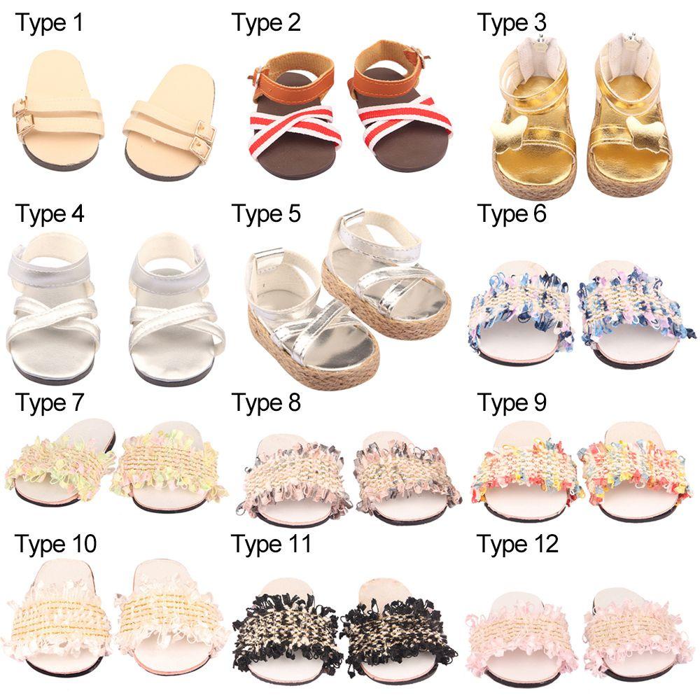 Pearlth รองเท้าแตะชายหาด ขนาด 18 นิ้ว 43 ซม. สําหรับตกแต่งบ้านตุ๊กตา - รูปที่ 2