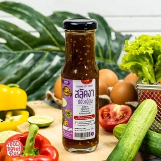 KETO เจ สลัดงาซีอิ๊วญี่ปุ่นคีโต (ม่วง) สูตรไม่มีน้ำตาล 180 ml