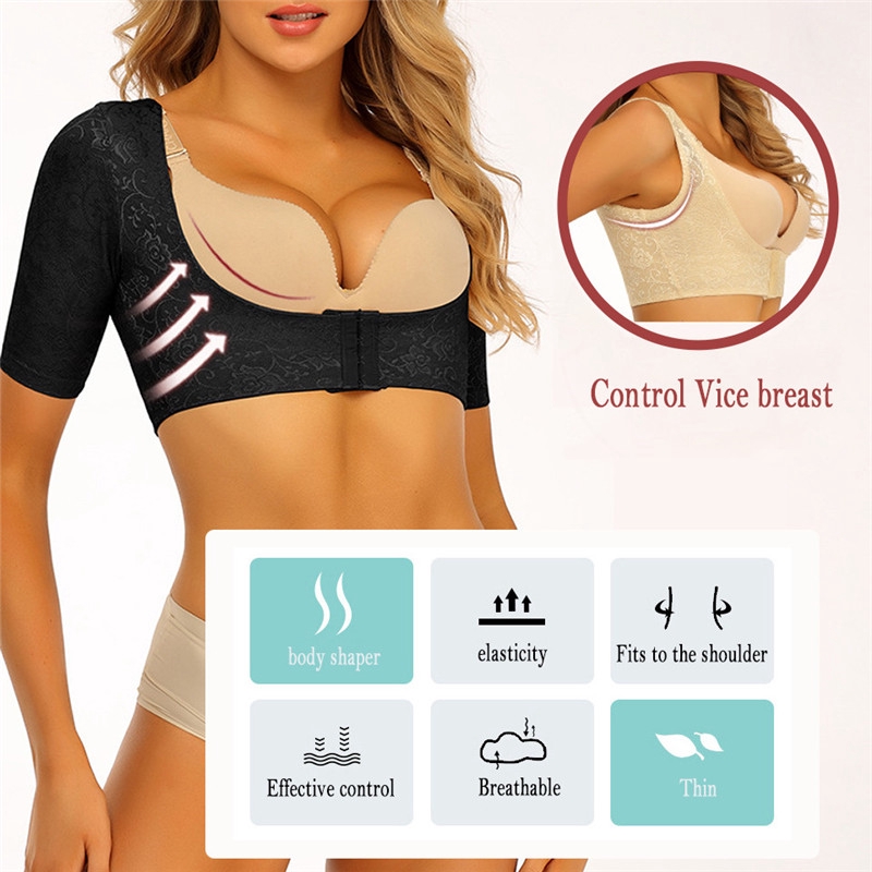 Arm Shaper Push Up Chest Support Slimming Arm Shaper Women Tops Shapewear Back Support