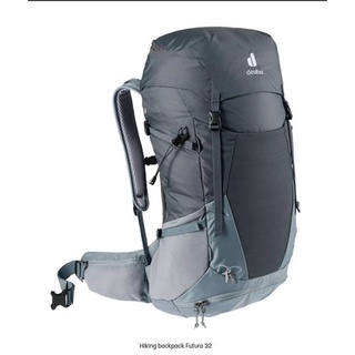 เป้ deuter รุ่น Futura 32 โลโก้ใหม่ ปี 2021 สีเทา Graphite Shale