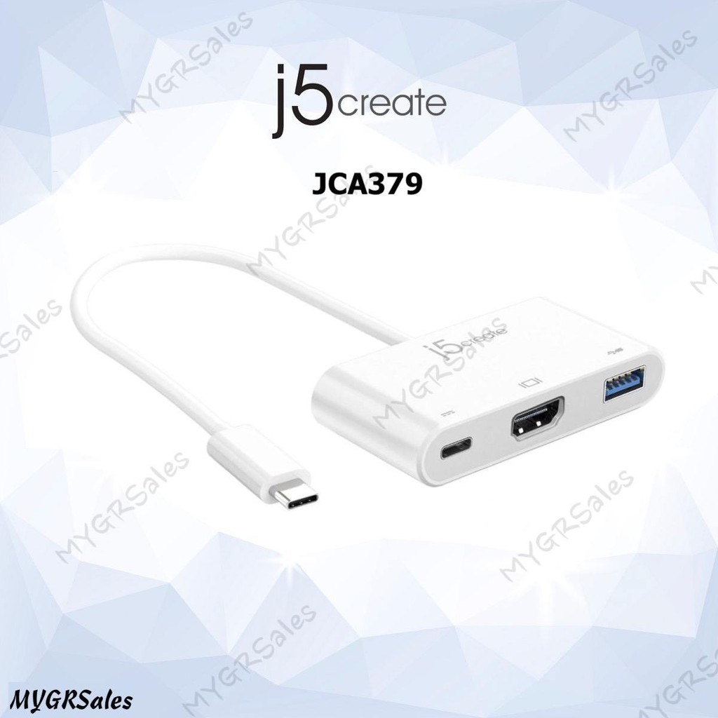 J5create JCA379 USB-CTM HDMITM & USBTM 3.0 พร้อมกําลังจัดส่ง