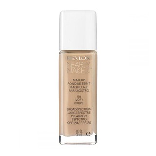 Revlon Nearly Naked Foundation 30ml. #110 Ivory