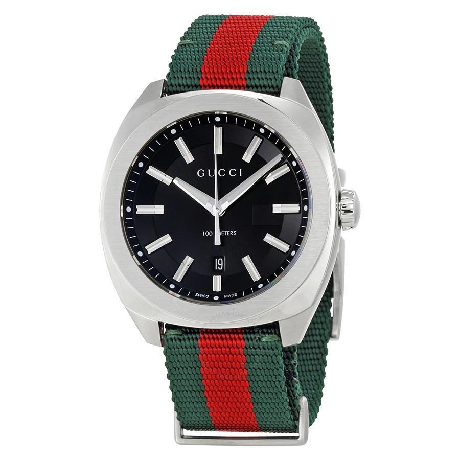 นาฬิกาผู้ชาย GUCCI GG2570 Large Watch รุ่น YA142305 ประกันศูนย์ 2 ปี