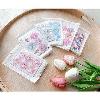 พร้อมส่ง🔥🔥สติกเกอร์ หอมติดแมส ไล่ยุง กลิ่นตะไคร้ ~ ลาย SANRIO JAPAN