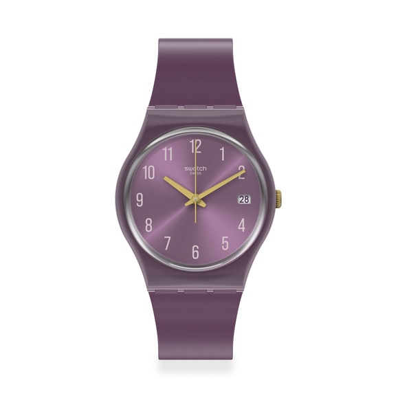 Swatch นาฬิกาผู้หญิง PEARLYPURPLE รุ่น GV403