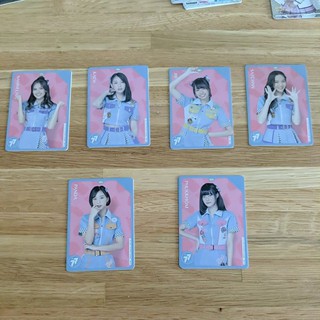 Normal ซิง7 77ดินแดนแสนวิเศษ BNK48 Premium Card Collection Vol.1 Namneung Kaew Jib Satchan Panda Phukkhom