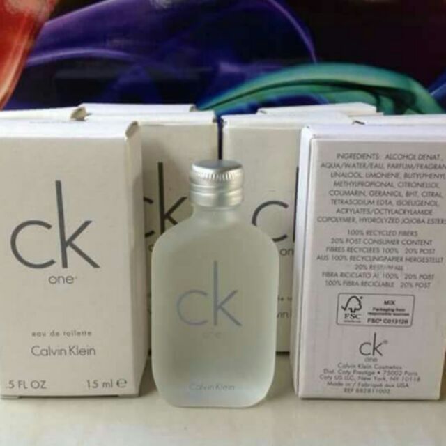 Ck one 15ml.