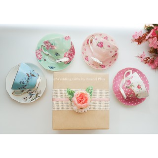 Wedding Gifts ถ้วยกาแฟ : Bone China / Porcelain