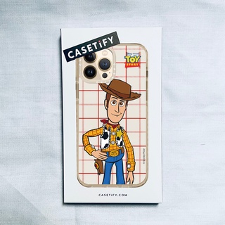 Casetify X Disnep PIXAR TOY STOORY Woody Beige เคส IPhone 14 13 12 11 Pro MAX Mini XS MAX XR X SE 6 6S 7 8 Plus เคสนิ่ม