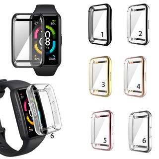 เคส TPU บาง สําหรับ Honor Band6 Huawei Band 6 Pro NFC Huawei Band 6 7