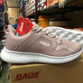 Baoji รองเท้าผ้าใบผู้หญิงบาโอจิ BJW557 สีชมพู เบอร์37-41