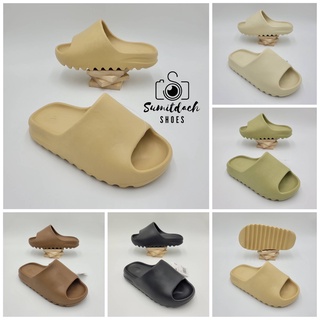 รองเท้าแตะแฟชั่นแบบสวม สไตล์ Yeezy Slide (Unisex)