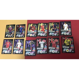 2020-21 Topps UEFA Champions League Match Attax Cards Superstars