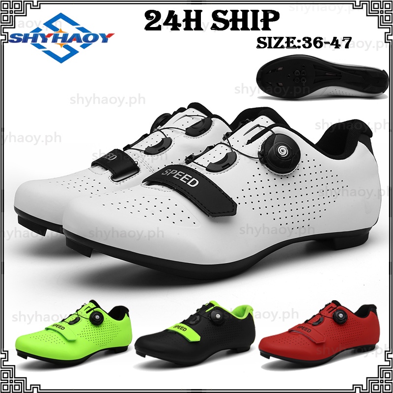 COD! Outdoor Men Cleats Shoes Road Bike Shoes For Mtb and Pedal Set WaterProof Cycling Shoes MTB Bic
