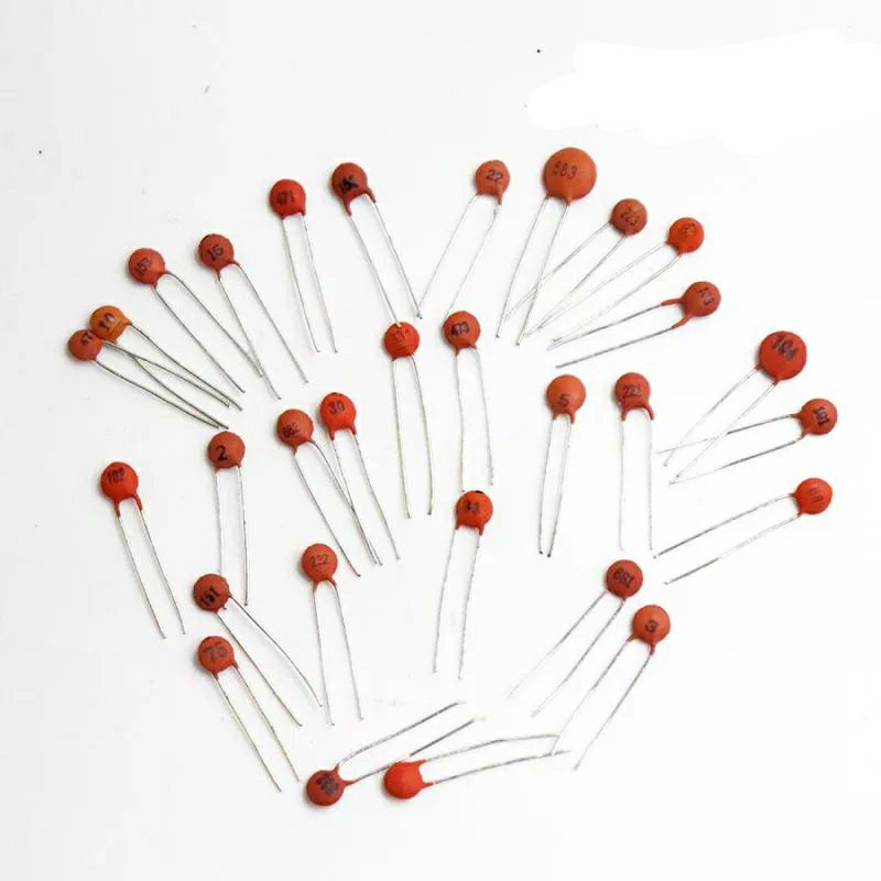 แพ็ค 10ตัว เซรามิค Capacitor ชุด26PF-104 ส่วนประกอบอิเล็กทรอนิกส์ Capacitor