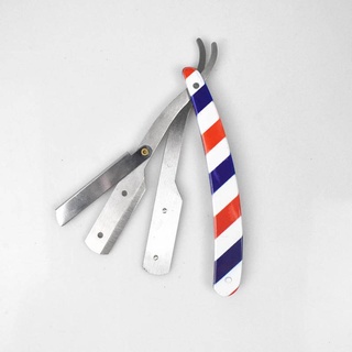 เครื่องมือทำผม  Old-fashioned Razor Mens Razor Razor Razor Manual Shaving Knife Eyebrow Trimmer Long Knife Holder-ใน มี