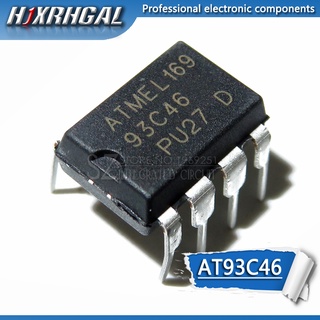 วงจรรวม Dip-8 Dip Eeprom At93C46 Dip8 93C46 64X16 Hjxrhgal 10 ชิ้น