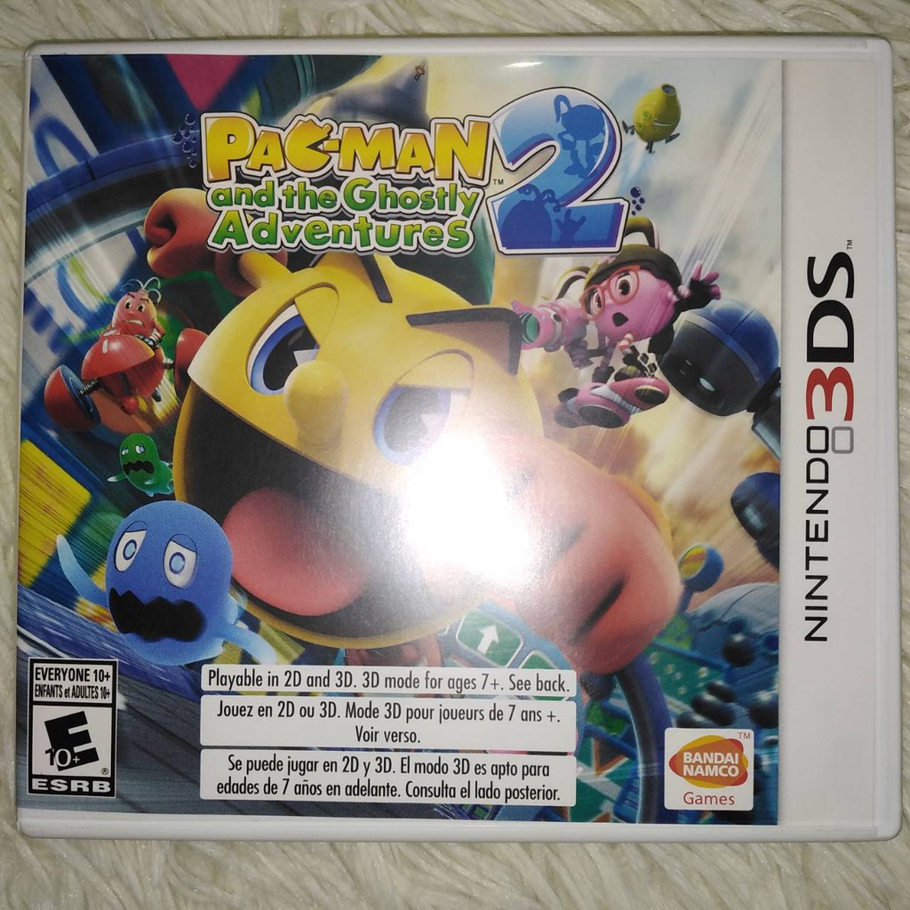 [เหลือ 425ใส่ CLUN150 ] Nintendo​ 3ds​ -​ Pac-Man and the Ghostly adventures 2​ (us)​