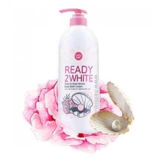 Cathy Doll Ready 2 White Pearl &amp; Rose Serum Body Bath Cream 500ml