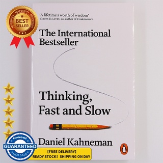 【ขายดี】 Thinking, Fast and Slow หนังสือภาษาอังกฤษ