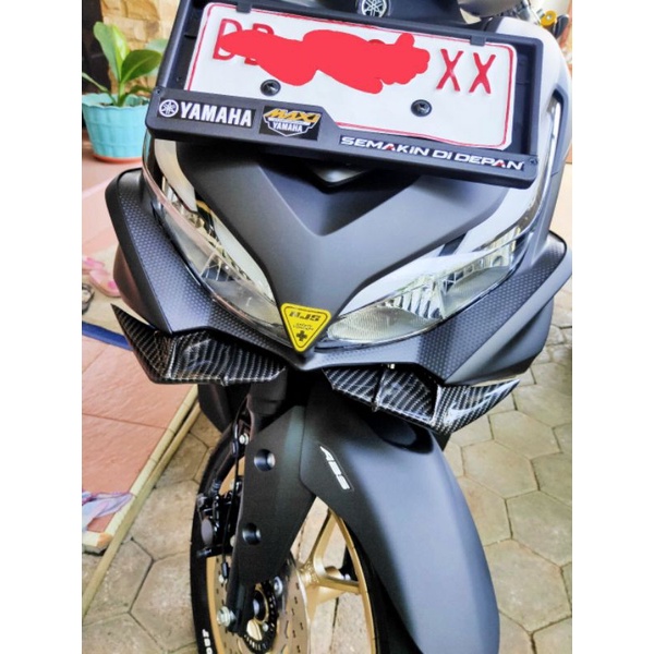 Winglet Aerox Connected Carbon คุณภาพดีที่สุด Winglet Yamaha Aerox 155 New Connected