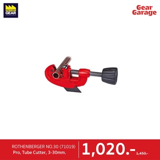 ROTHENBERGER NO.30 (71019) Pro, Tube Cutter, 3-30mm. Gear Garage By Factory Gear