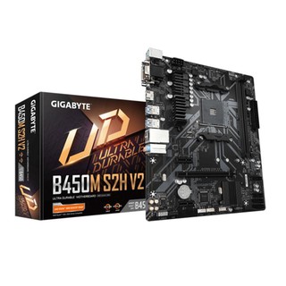 MAINBOARD (เมนบอร์ด) GIGABYTE B450M S2H (REV. 1.2) (DDR4) (SOCKET AM4) (MICRO-ATX)