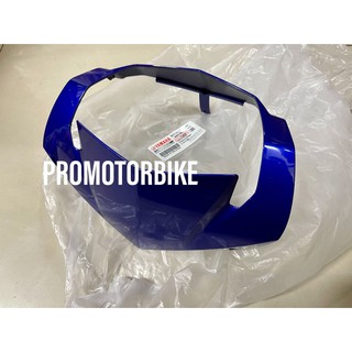 Yamaha Y15ZR Y15 V1 BIRU MOVISTAR ฝาครอบมือจับด้านบน ATAS DEPAN LAMPU COVER DPBMC