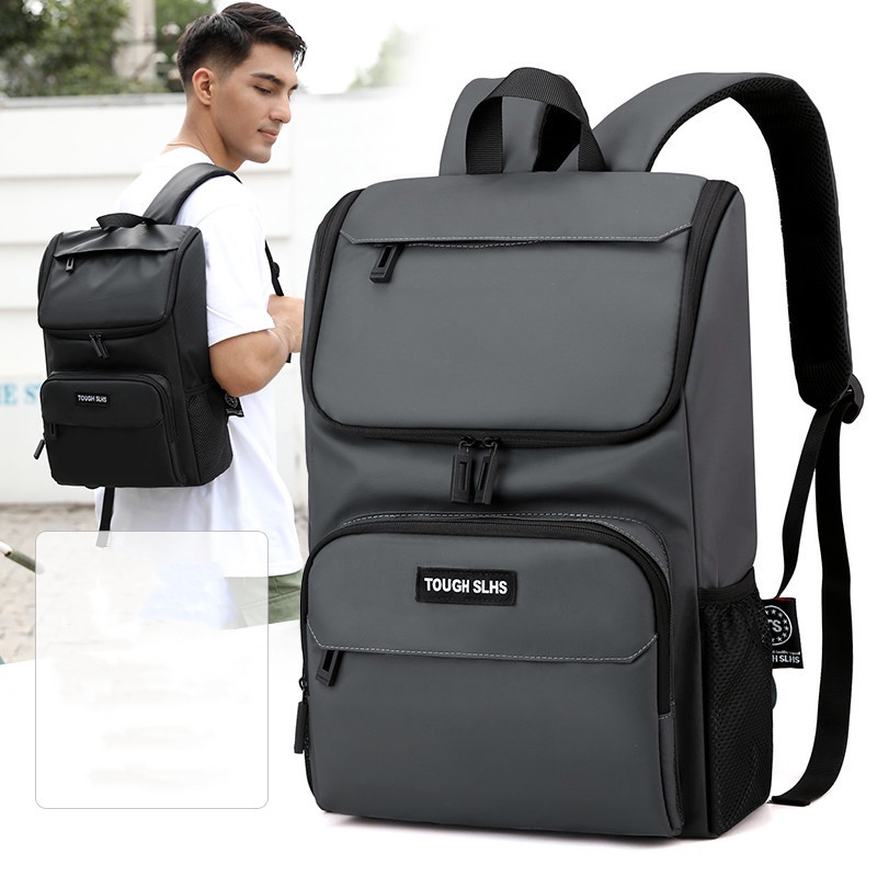 2022 Men Casual Laptop Backpack For 15.6 inch Backpacks Computer Anti-theft Bag School Bookbag Travel Women Notebook Moc