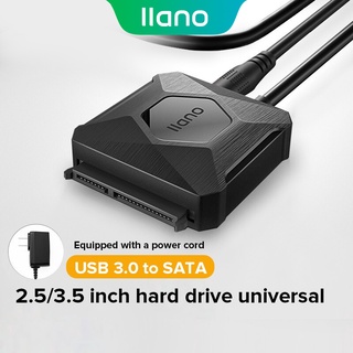 llano SATA to USB 3.0 Adapter Cable with UASP Converter for 2.5/3.5 inch Hard Drives Disk SSD