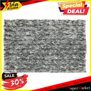 พรม HOME L&amp;S MOSS 45x70 ซม. สีเทาอ่อน พรมภายใน RUG HOME L&amp;S MOSS 45X70CM LIGHT GRAY