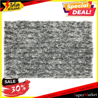 พรม HOME L&amp;S MOSS 45x70 ซม. สีเทาอ่อน พรมภายใน RUG HOME L&amp;S MOSS 45X70CM LIGHT GRAY