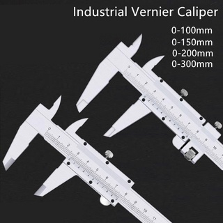 Vernier Caliper 0-100 มม. 0-150 มม. 0-200 มม. 0-300 มม. X 0.02 มม. เครื่องมือวัดไมโครมิเตอร์โลหะ