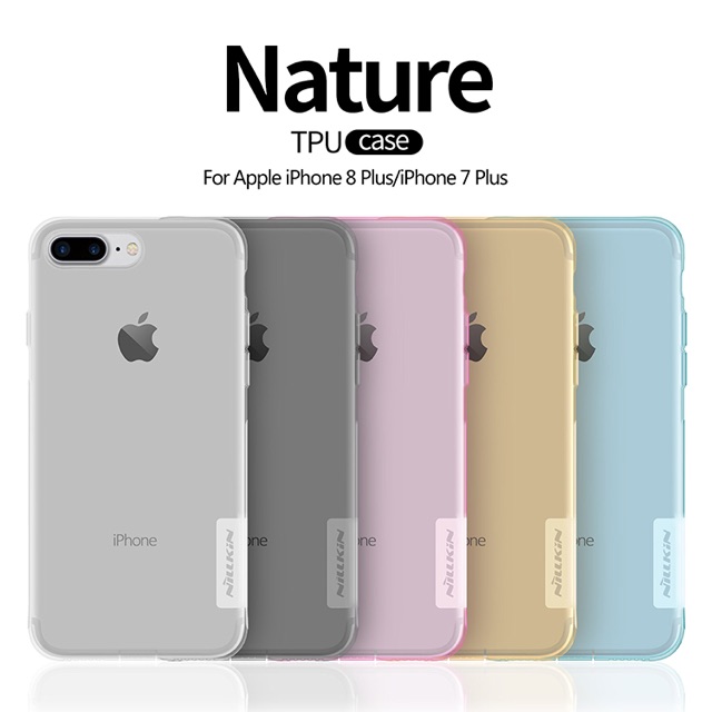 Nillkin เคสใส Apple iPhone 8 Plus รุ่น Nature TPU case 0.6mm.