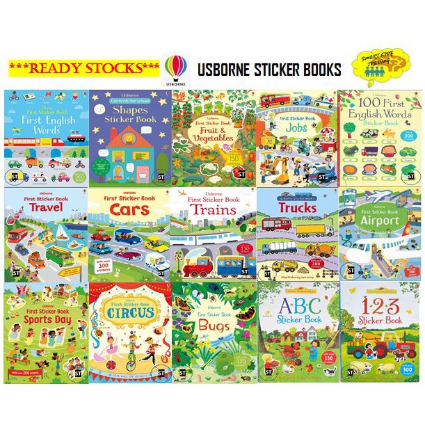 Usborne Sticker Book List 2