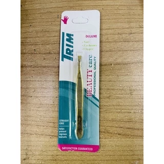 TRIM ทริม มาใหม่ล่าสุด แหนบถอนขน แหนบอเนกประสงค์ สีทอง Trim ราคาถูก ราคาส่ง ราคา ต่อตัว