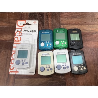 Sega Visual Memory Unit Dreamcast VMU แท้ สำหรับ Dreamcast Mem เมม เซฟ ของแท้