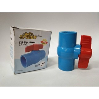 Spider บอลวาล์วpvc สไปเดอร์ Spider รุ่น SPV-01 ขนาด 1” !!! ราคาดี !!!