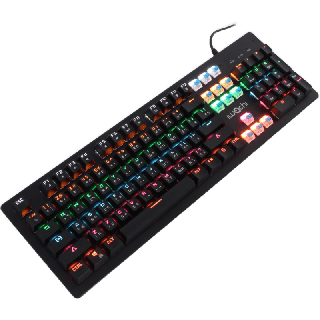 คีย์บอร์ดเกมมิ่ง IWACHI IK-1 Mechanical Keyboard คีย์บอร์ดไร้สาย Hotswap IK-68 (Blue switch) พร้อมไฟ RGB