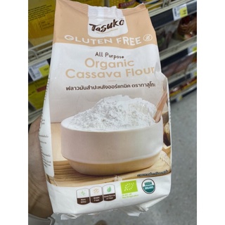 ฟลาว แป้งมันสำปะหลัง ออร์แกนิค ตรา ทาสุโกะ 500 g. Tasuko All Purpose Cassava Flour Mix Gluten Free