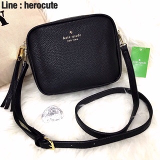 Kate Spade New York Mini Leather Shoulder Bag ส่งฟรีEMS