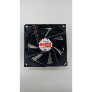 พัดลม 3 1/2 นิ้ว   FAN 3 1/2  DC 12V , DC 24V ,110-120VAC , 220 240VAC  ขนาด92x92x25mm