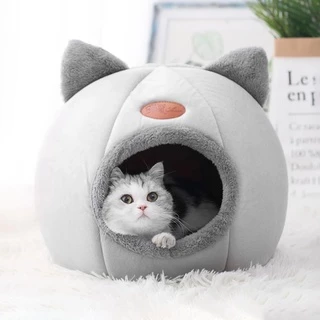 🐕COD🐈 บ้านแมว ที่นอนแมว M/L/XL Cat House ที่นอนสัตว์เลี้ยง กันลื่น อุปกรณ์สำหรับสุนัขแมว