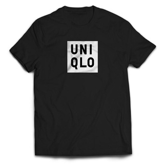 Uniqlo เสื้อยืด แขนสั้น เรียบง่าย Lengan Pendek