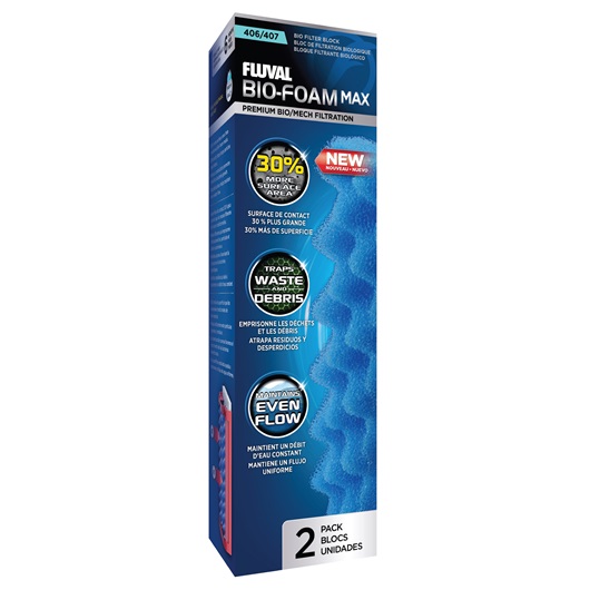 Fluval 406 และ 407 Bio Foam Max - 2 แพ็ค