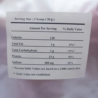 ซอยโปรตีน 1กก. SoyProtein Isolate 90 เวย์โปรตีน ถั่วเหลือง ลดน้ำหนัก สร้างกล้ามเนื้อ