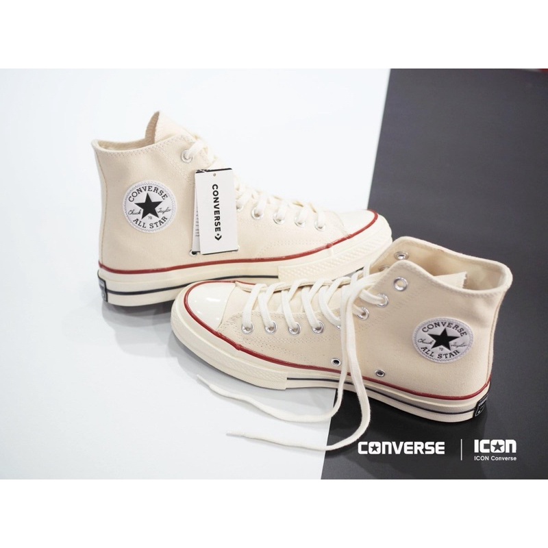 Converse Chuck Taylor All Star 70 Hi - Parchment l ลิขสิทธิ์แท้ l พร้อมถุง Shop